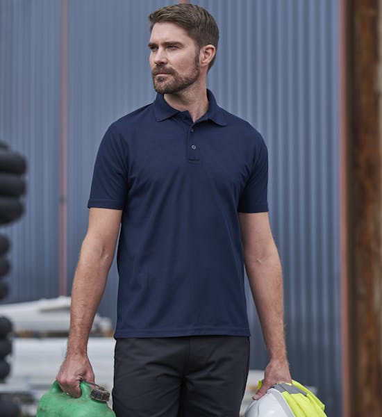 PRO RTX Pro Polyester Polo Shirt Modern Fit Uniform Casual RX105 